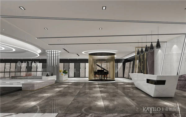 卡帝朗陶瓷全球新总部展厅竣工搬迁完毕