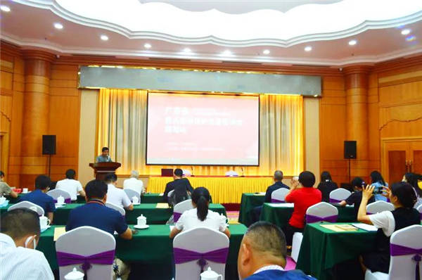 宏宇集团代表在广东省重点商标保护名录宣讲会上发言