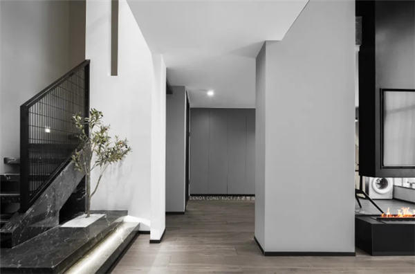 欧文莱瓷砖56㎡现代工业风公寓实景案例分享