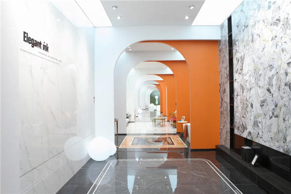 大雅简奢,大美不凡:罗马利奥磁砖总部展厅实景展示