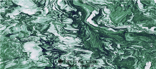 德利丰岩板家居新品 ： 绿野仙踪、碧海潮生，激起百川汇聚的激荡之浪