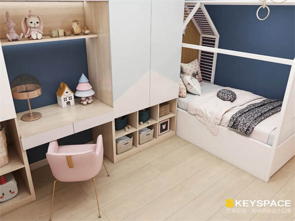 满分儿童房设计，芒果瓷砖定制孩子的专属空间！