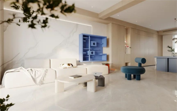 5套超in的客厅设计，箭牌复合轻纹砖为你解锁更多当代生活方式！