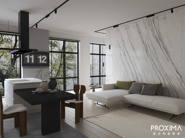 意大利PROXIMA普斯麦岩板新品推荐 | 大理石纹岩板，让你的家颜值翻倍！