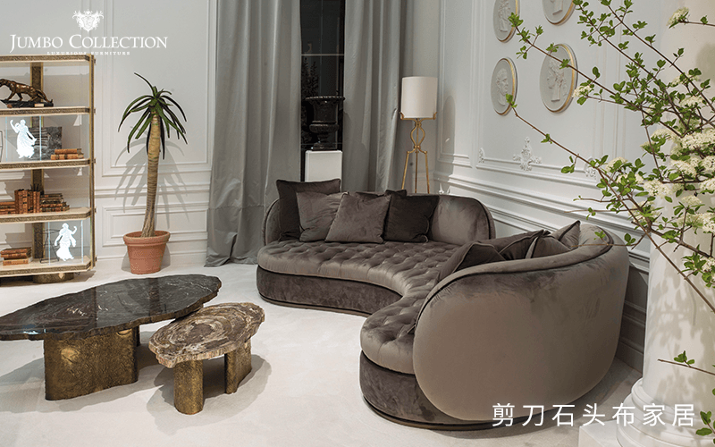 Jumbo Collection沙发，奢华大气与舒适亲和的完美邂逅