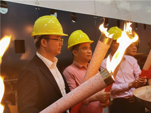 中盛企业再添新线，窑炉点火助力品牌腾飞