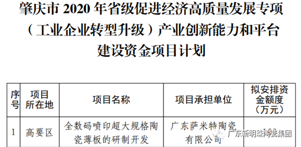 智能制造+绿色创新，新明珠高质量发展获政府100万奖励扶持