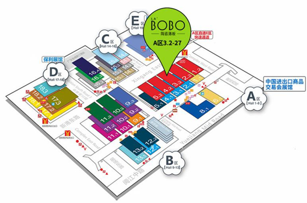 现场直击 | LA’BOBO3.3mm超薄岩板亮相广州建博会