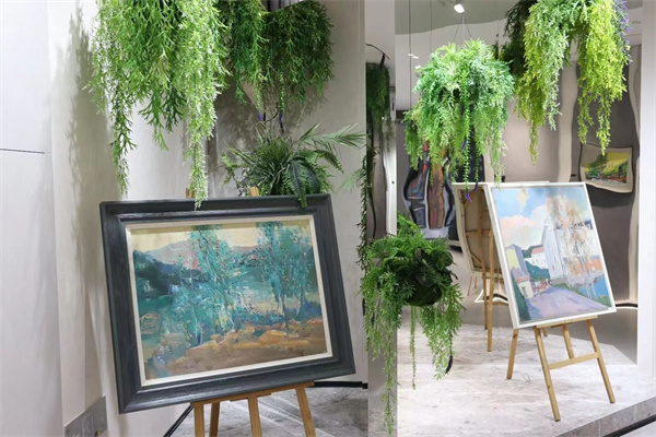 缇香美术馆开馆 当艺术遇上艺术 ——对话郑鲁青绘画艺术展