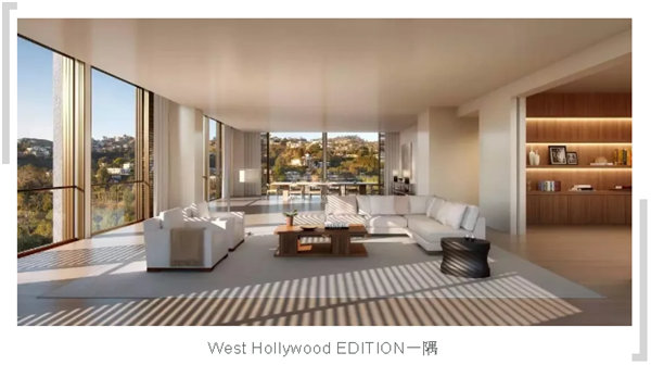 欧神诺工程案例：洛杉矶西好莱坞EDITION™四星级酒店