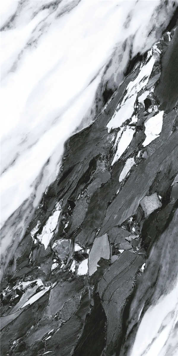 宾利瓷砖熊猫山系列黑白色产品展示