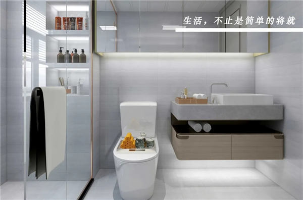 裕景陶瓷125㎡惬意人居工程实例分享