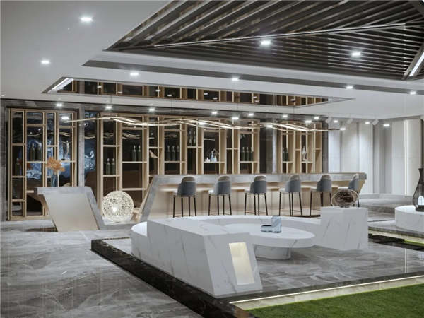 中盛陶瓷总部展厅进行重装改造升级