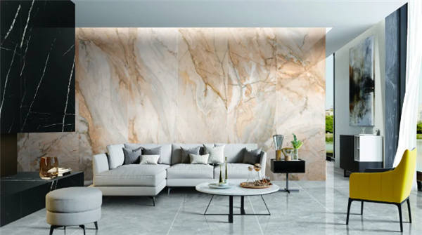 伊莉莎白瓷砖800*2600岩板新品“罗马印象”展示