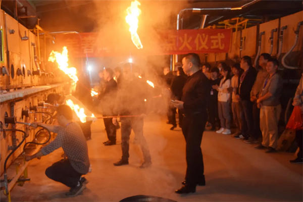 爱因斯坦瓷砖江门开平生产基地成功点火投产