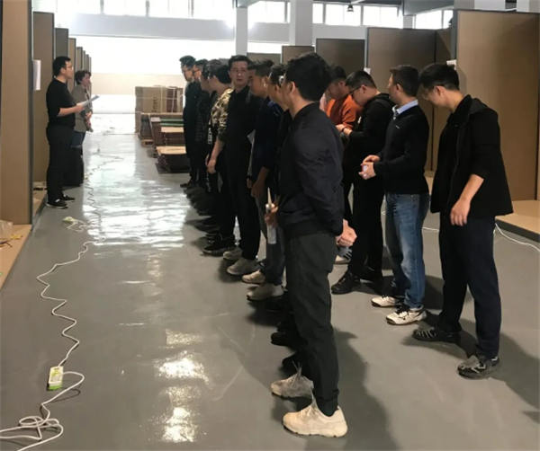 道格拉斯2021年国内营销中心首届“道格拉斯杯”瓷砖铺贴技能大赛成功举办