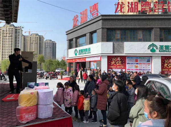 圣堡龙陶瓷西安、息县两大区域双店开业