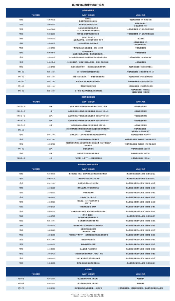 佛山陶博会800+品牌3万+款精品汇聚来袭！岩板、素色砖、质感砖等趋势性产品随心看