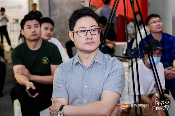 塞尚印象敦煌岩彩新品发布，以艺术之力推引陶瓷行业变革！