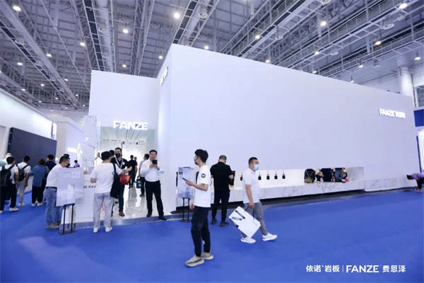 依诺企业×厦门石材展【中国白】展馆人气火爆，盛况一睹为快