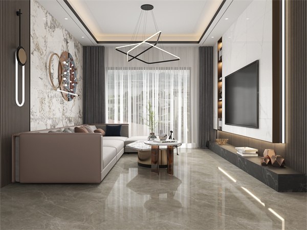 汇亚瓷砖｜118m²三房两厅现代风，颜值与品质并重