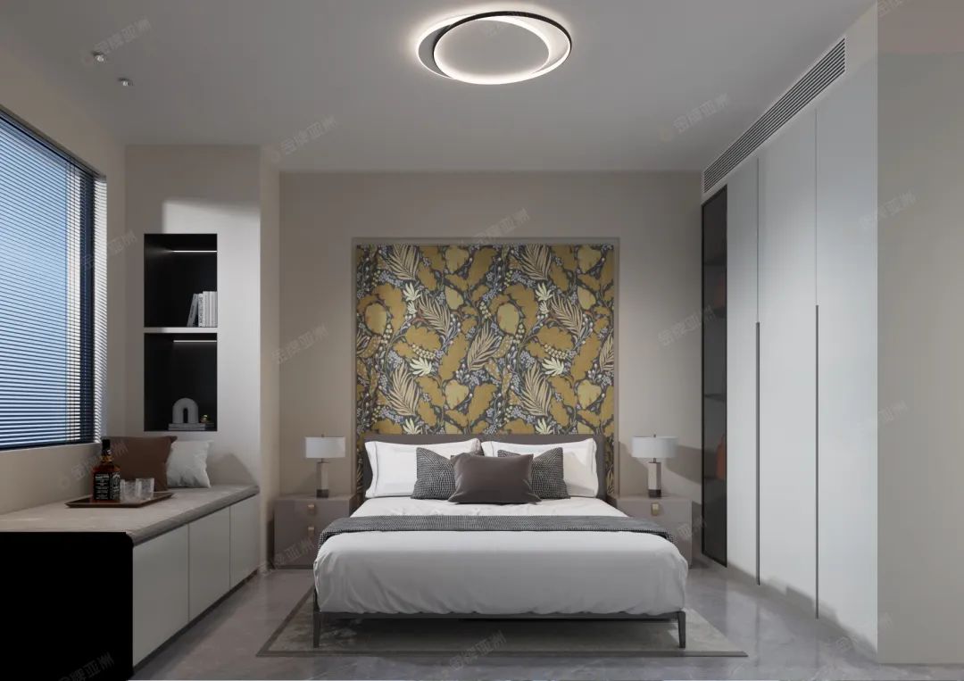金牌亚洲瓷砖 岩板设计案例 | 意式轻奢空间，演绎心中之家的高级与浪漫