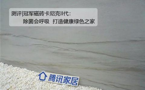 冠军磁砖卡尼克II代：除菌会呼吸,打造健康绿色之家