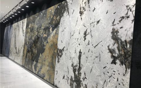 「奢石」高捷岩板 1200x2780mmx6mm 已在高捷展厅！