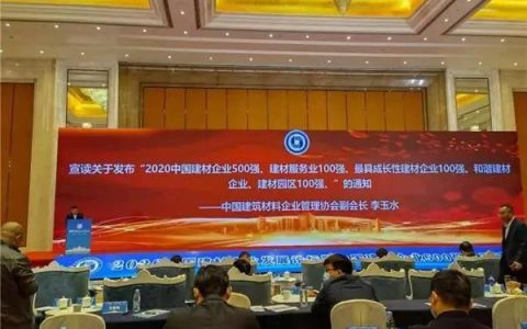 瑞阳陶瓷集团荣获2020中国民营建材企业100强