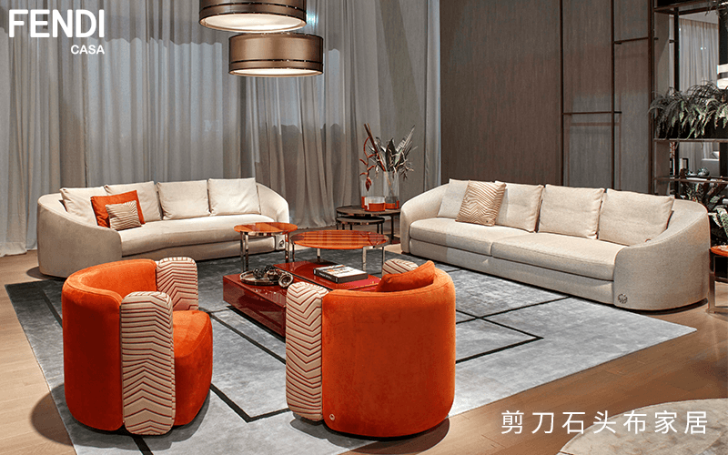 看芬迪沙发多样化的个性创意，预见当代设计新视野！