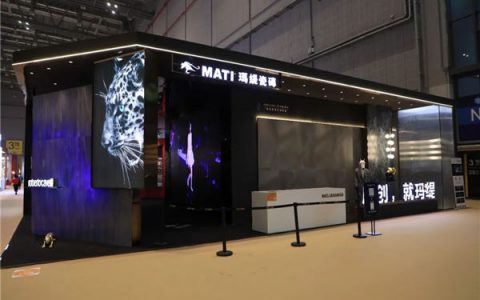 玛缇瓷砖400㎡超大展馆闪耀建博会