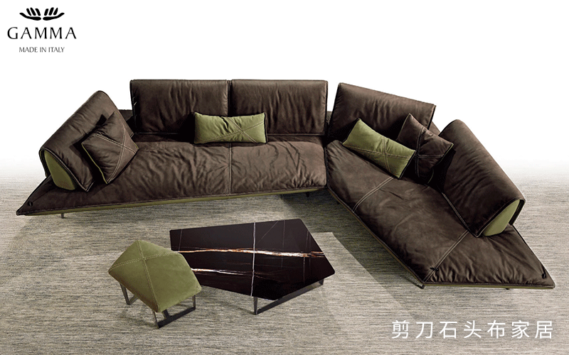 Gamma沙发材质，优质选材铸造经典家具