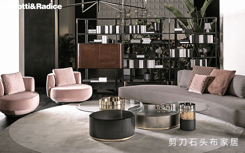 GALLOTTI&RADICE家具色彩，这样的设计太美了