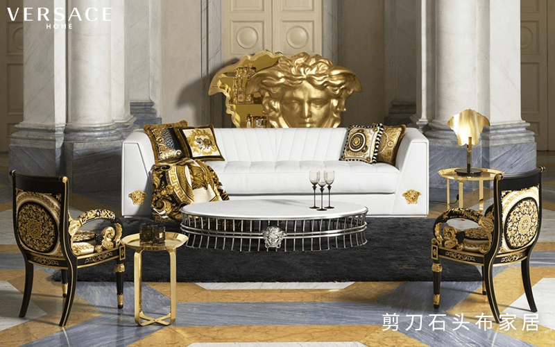 Versace Home沙发的魅力诱惑，让人一见倾心