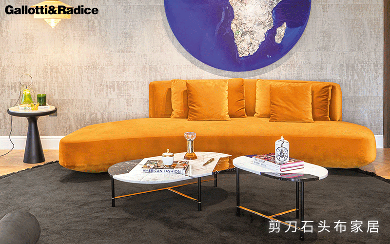 GALLOTTI&RADICE家具色彩，这样的设计太美了