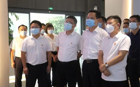 高安市委书记郑绍一行莅临江西欧陶科技考察调研