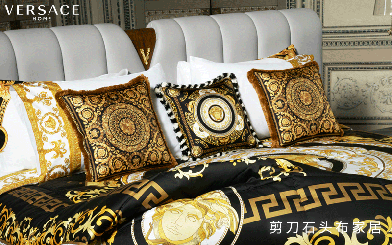 VERSACE HOME家具，卧室也要个性十足