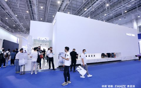 人气火爆！依诺企业×厦门石材展【中国白】展馆，盛况一睹为快