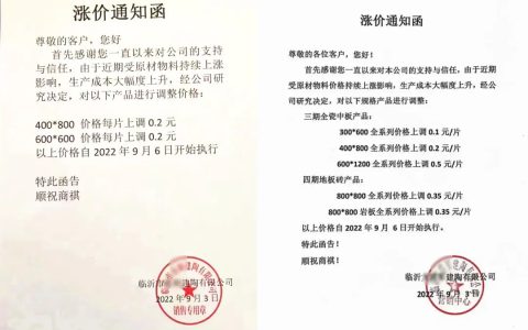 今年陶瓷企业已掀起7波涨价潮！瓷砖终端价格却越卖越低？