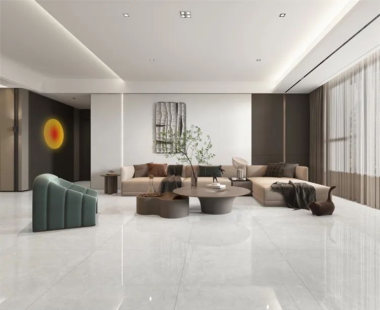 裕成瓷砖 NEW | 800X800mm御品·通体大理石系列，诠释当代质感美学！