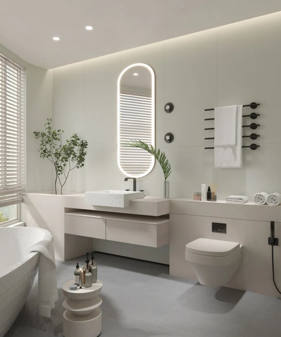 金牌天纬陶瓷 | 卫浴空间这样搭，让家从此“浴”罢不能！