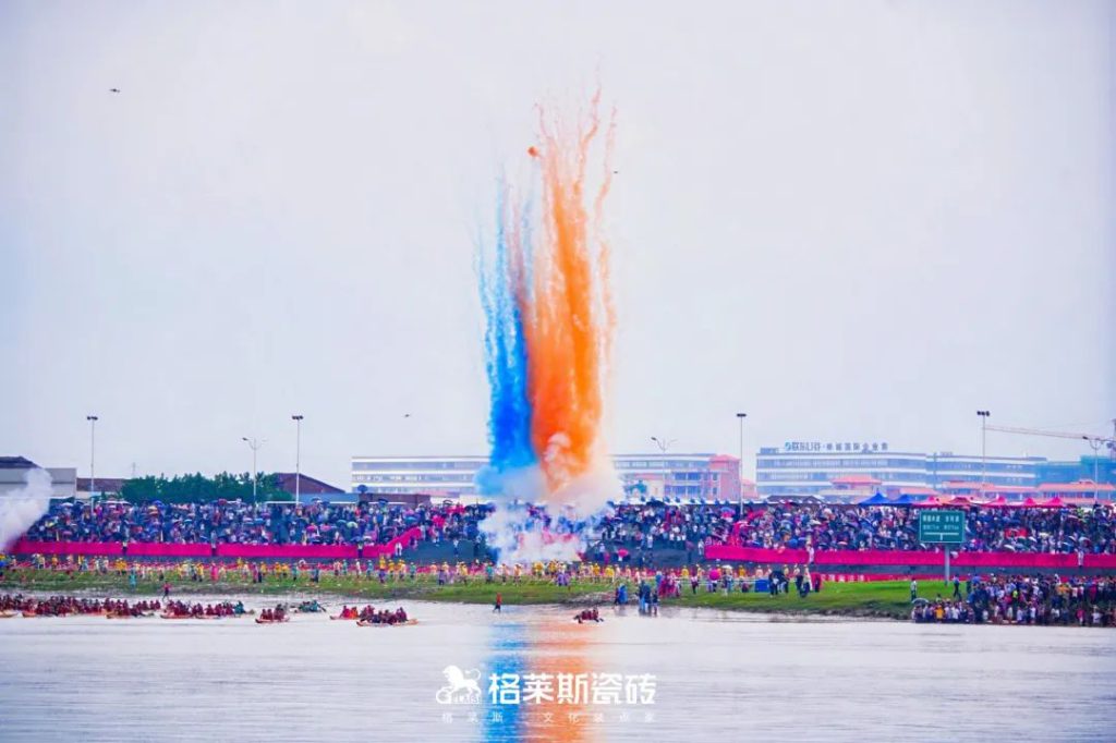 格莱斯瓷砖，见证非遗传承，体验超燃的佛山龙舟独特活力