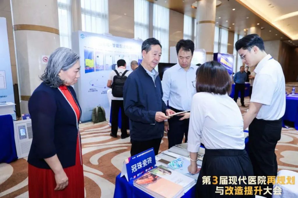冠珠瓷砖利用绿色饰面系统解决方案，助力现代医院改造提升